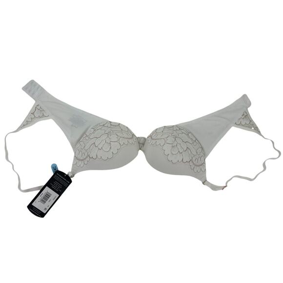 Maidenform Wonderbra Push Up & In Plunging Neckline Underwire Bra Size 34C NEW - Picture 1 of 7